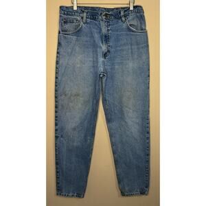 Distressed Carhartt Jeans Men's 36x34 B17DST Relaxed Fit 100% Cotton Urban Work